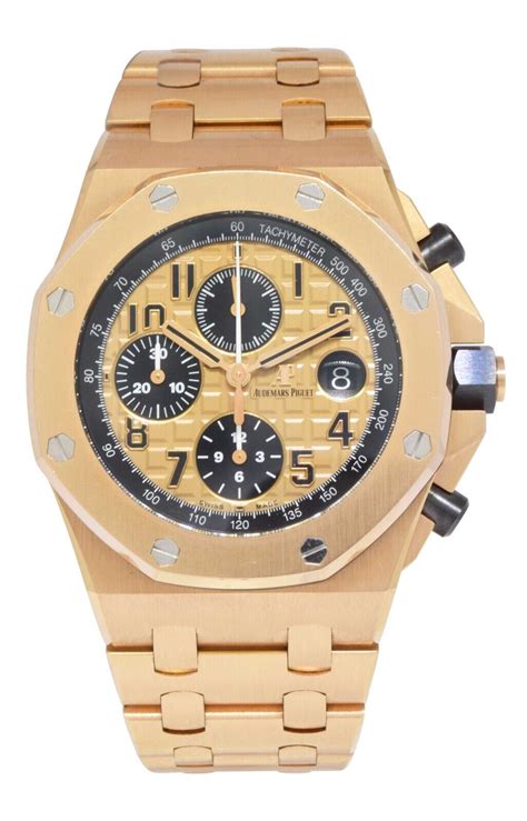 Audemars Piguet Royal Oak Offshore Brick 18k Rose Gold 42mm 